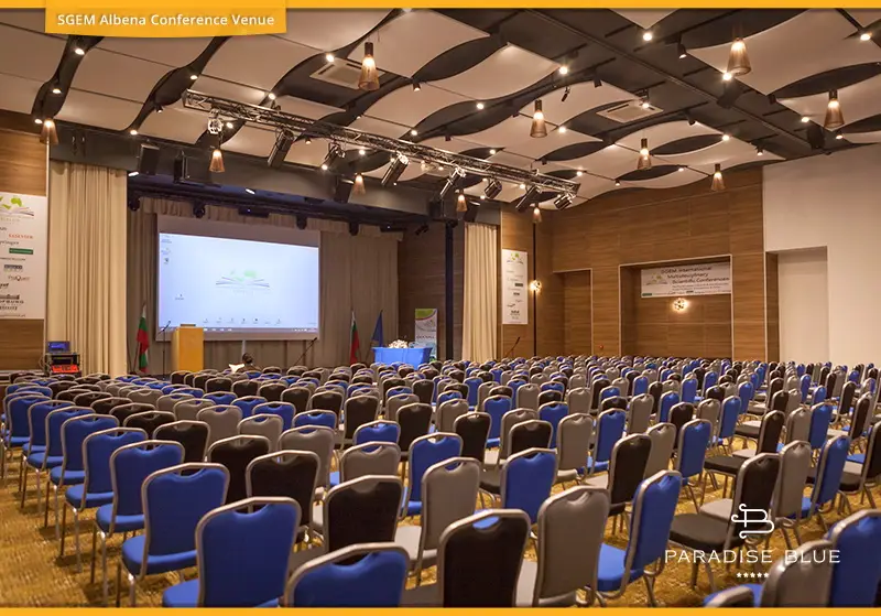 Conference auditorium at Paradise Blue Hotel