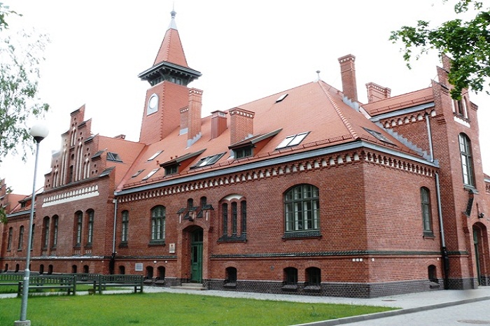 Klaipėda Universität Red-Brick Campus Gebäude