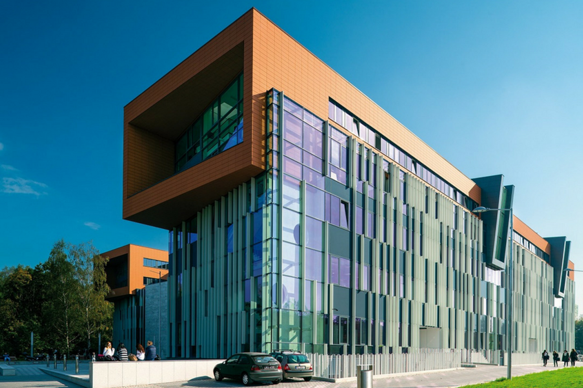 University of Łódź modern campus building