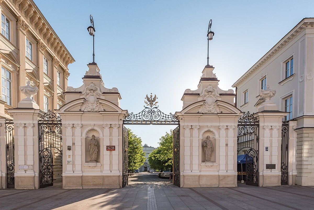 University of Warsaw entrance gates