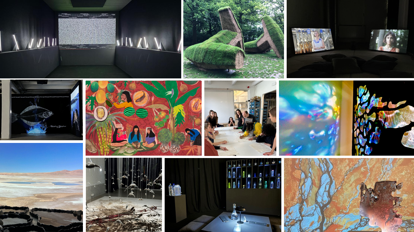 Eine Sammlung von Wissenschafts- und Kunstausstellungen und Installationen