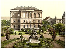 Croatian Academy of Sciences and Arts building and garden