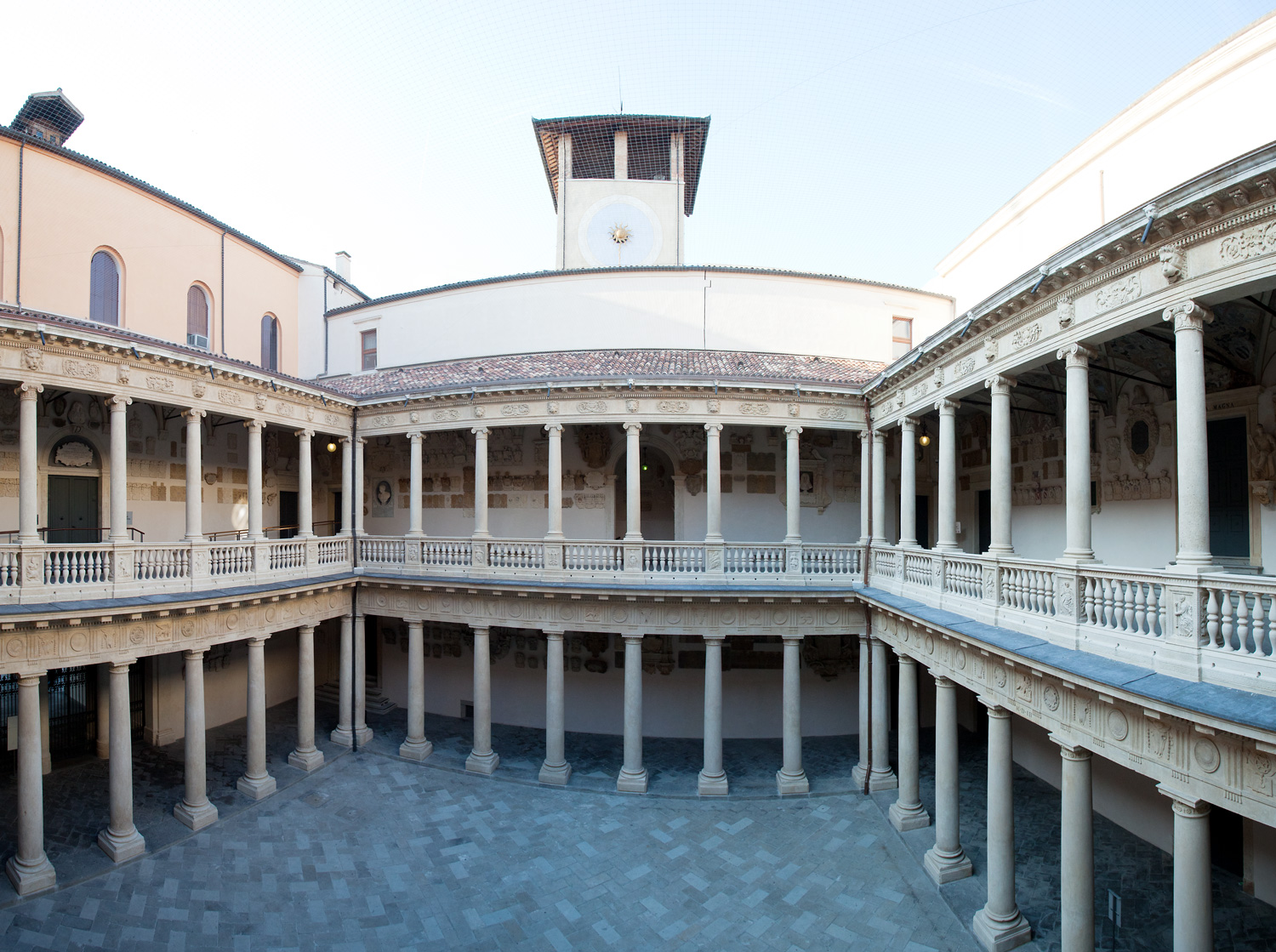 University of Padua arcaded courtyard