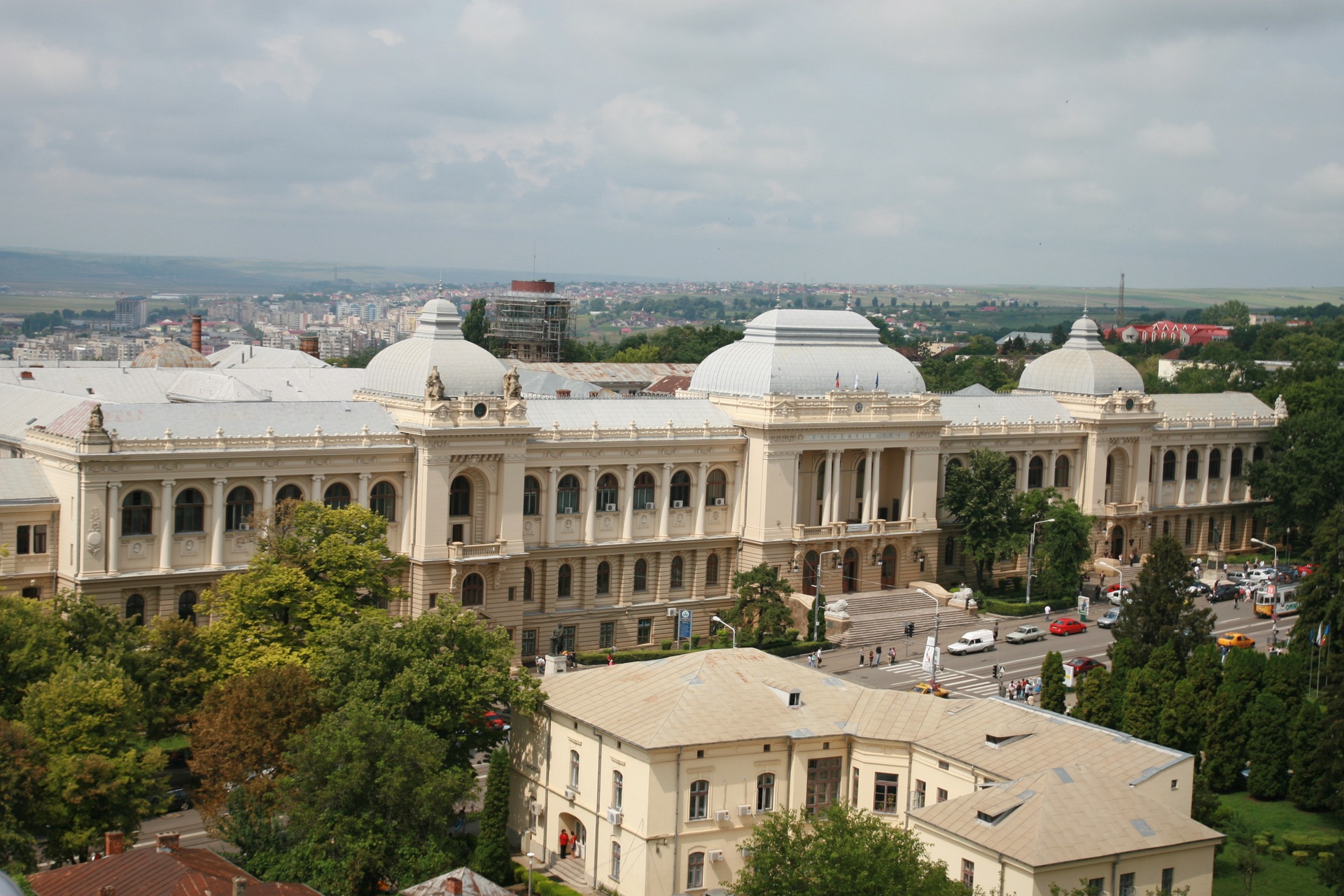 Alexandru Ioan Cuza University building in Romania