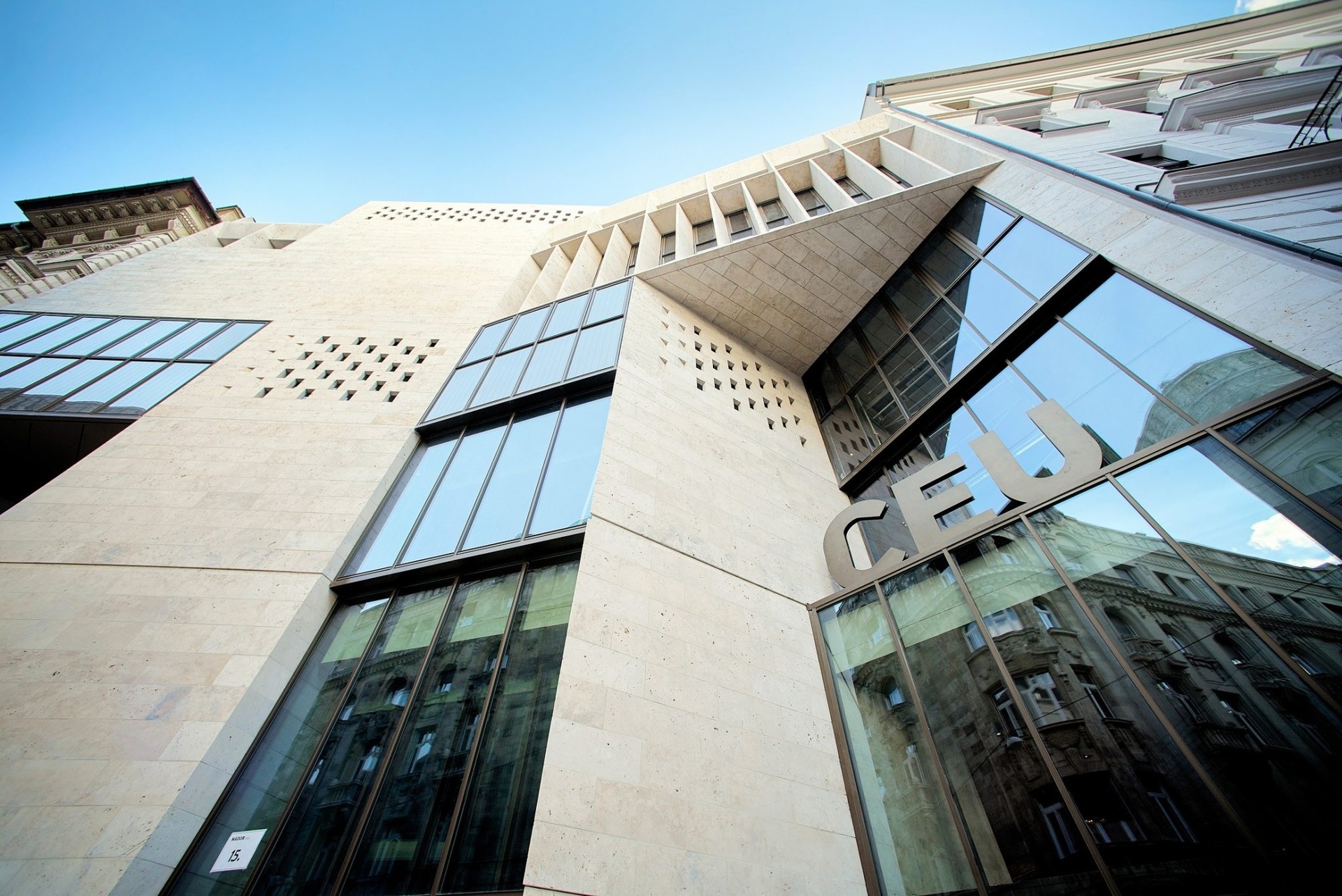 Central European University building in Budapest
